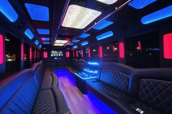 Reading Limousine Bus Interior