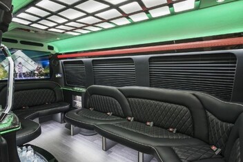 Reading Sprinter Party Bus Interior