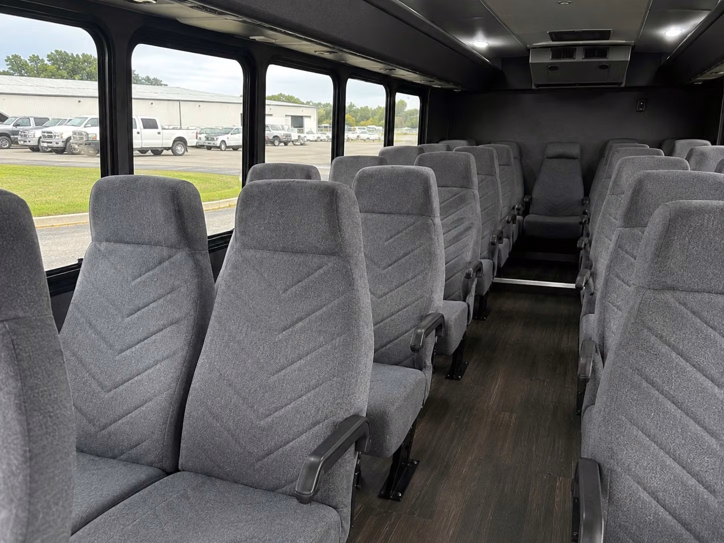 15 passenger minibus inside