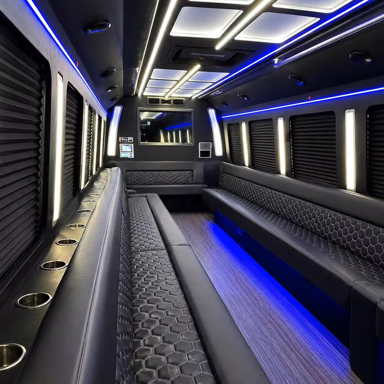 party bus interior