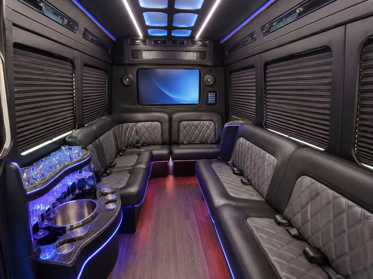 sprinter limousine inside