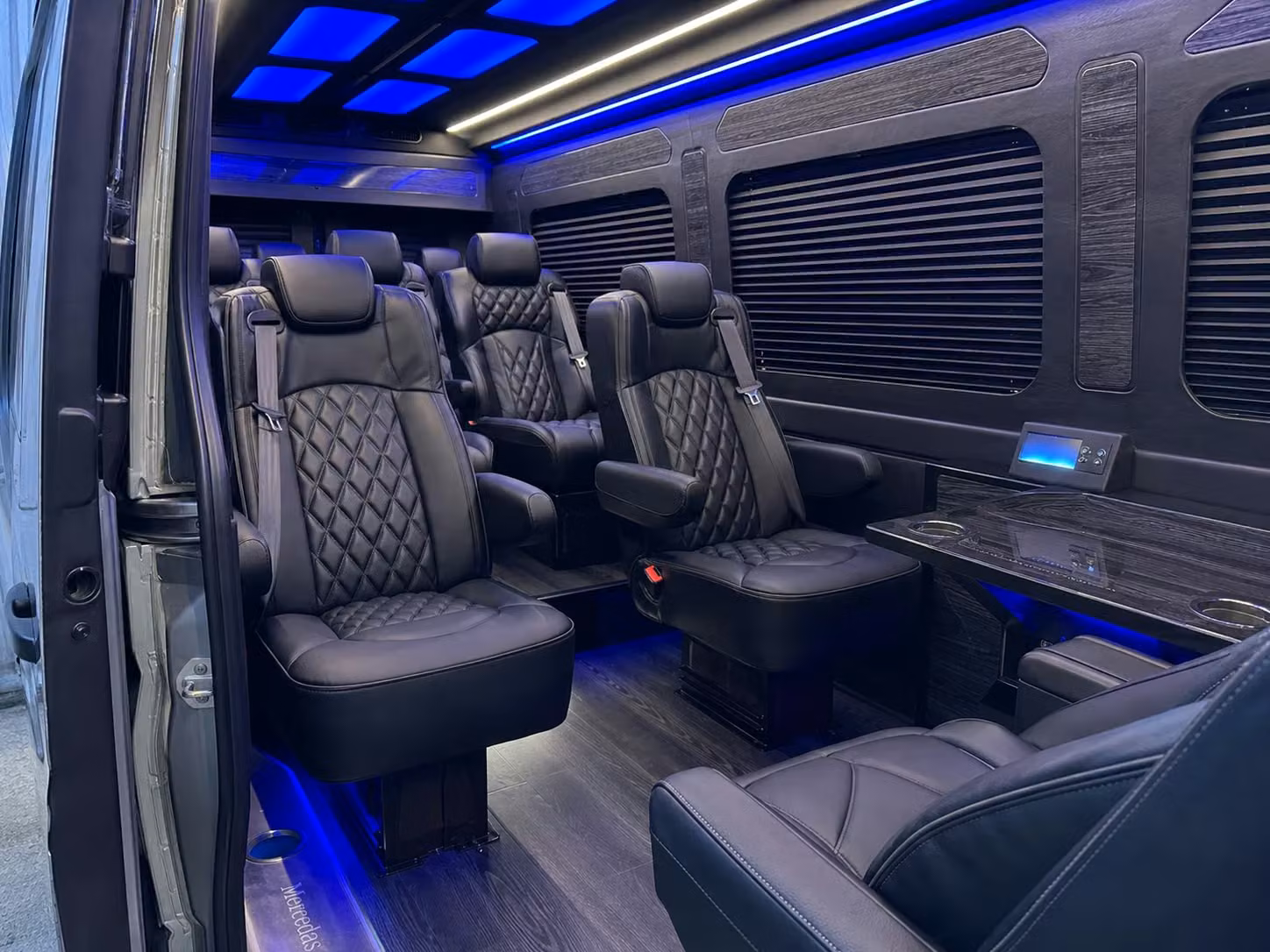 sprinter van transportation for groups and events across reading