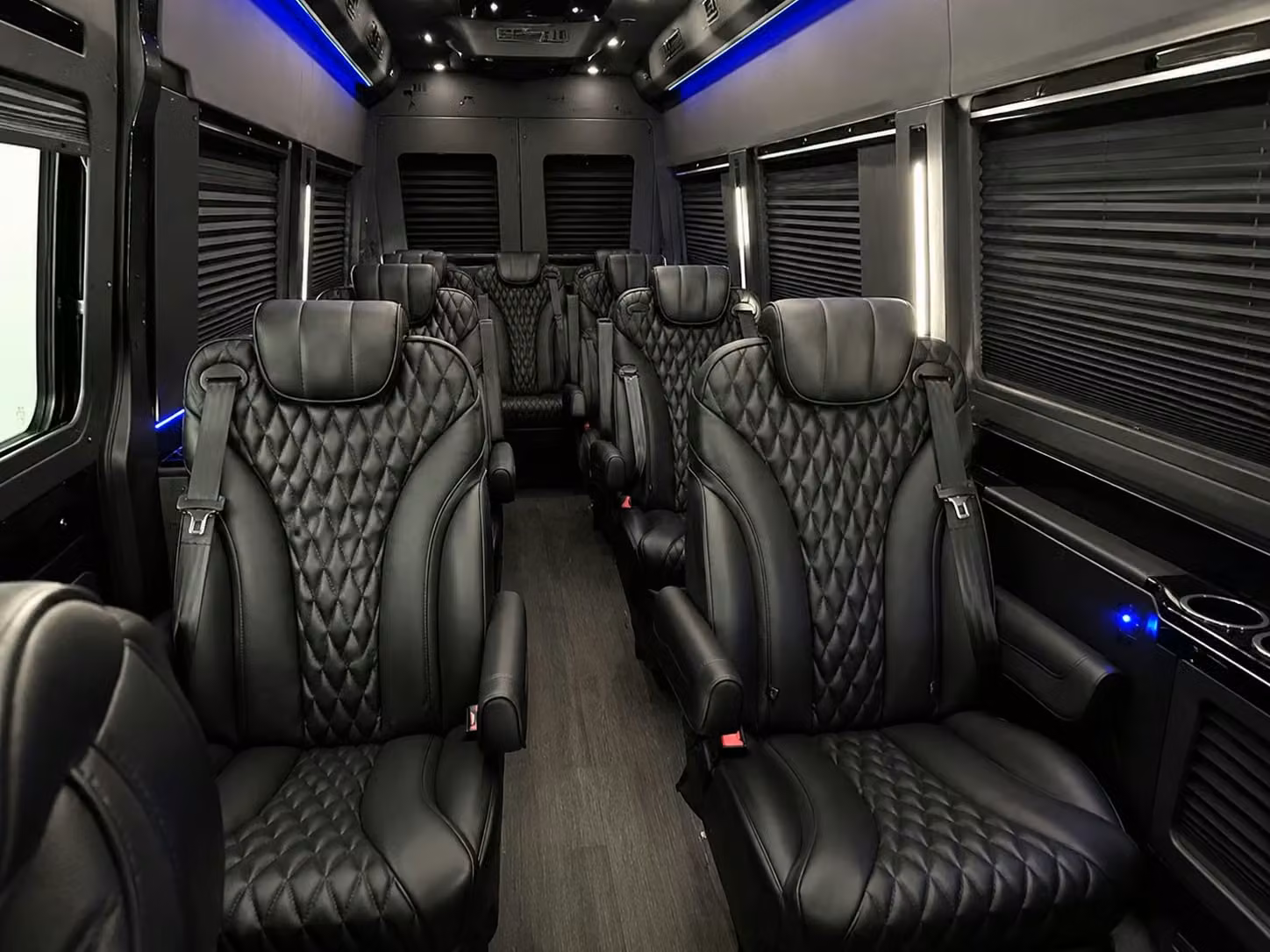 sprinter van with driver interior